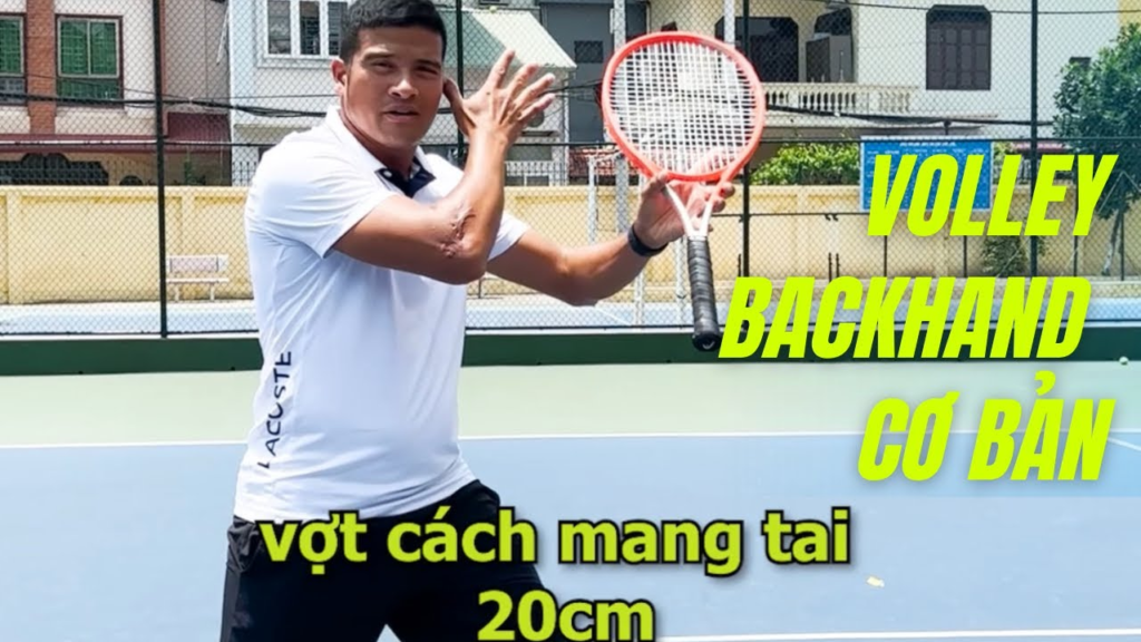 Standard Backhand Volley Tennis Technique for Beginners 3 image 8